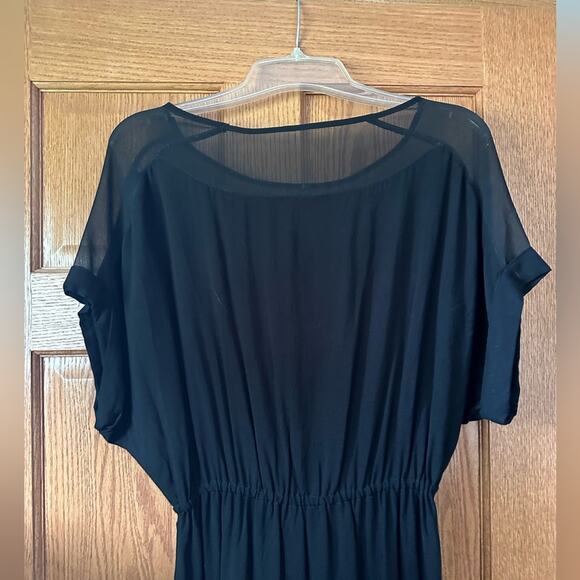 Express Brand Dress Size Small Black Rayon/polyester - Picture 7 of 9